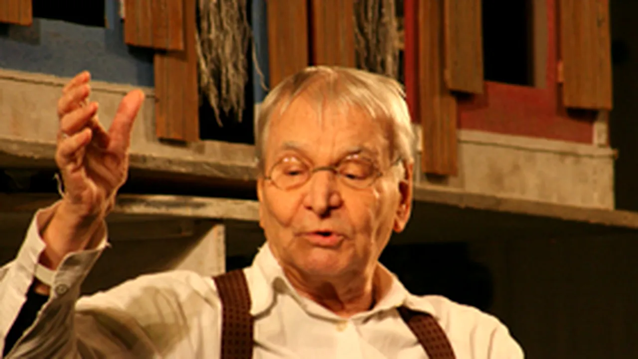Radu Beligan a fost externat din Spitalul Elias