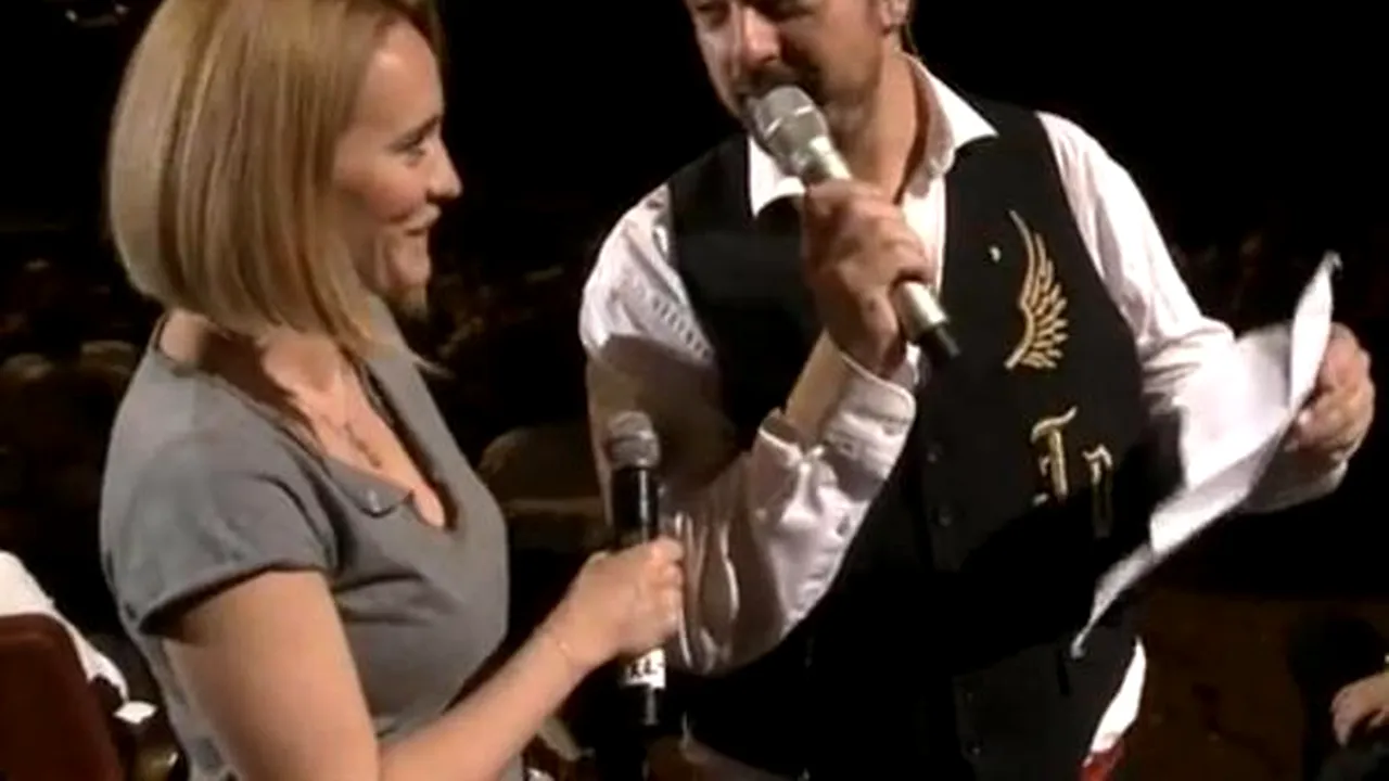 Andreea Esca a cântat în duet cu Horia Brenciu, la Sala Palatului - VIDEO