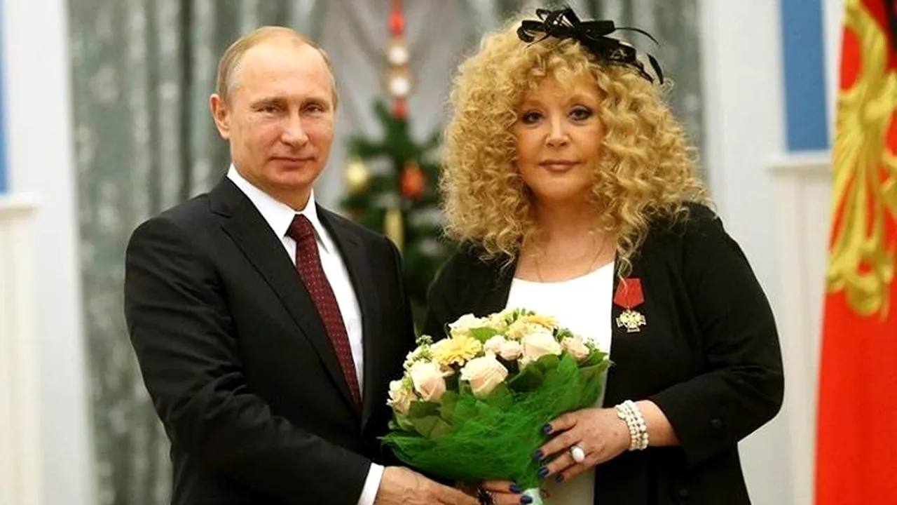Alla Pugaciova este împotriva lui Vladimir Putin: vedeta pop rusă a fost forţată să fugă în Israel, după ameninţări la adresa soţului

