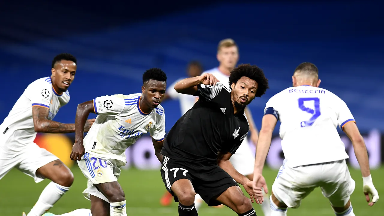 Sheriff Tiraspol furnizează surpriza anului în fotbalul mondial, învingând Real Madrid pe Bernabeu