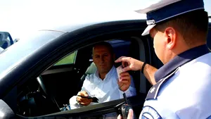 Controale ale Poliţiei Rutiere: Aproape 600 de permise de conducere, suspendate în patru zile
