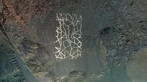 Structuri misterioase descoperite de Google Earth în China. Ce secrete ascunde deşertul Gobi? - GALERIE FOTO