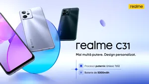 Realme C31 şi realme C35 sunt disponibile la vânzare în România