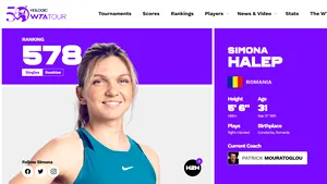 Simona Halep s-a prăbuşit: locul 578 în clasamentul WTA