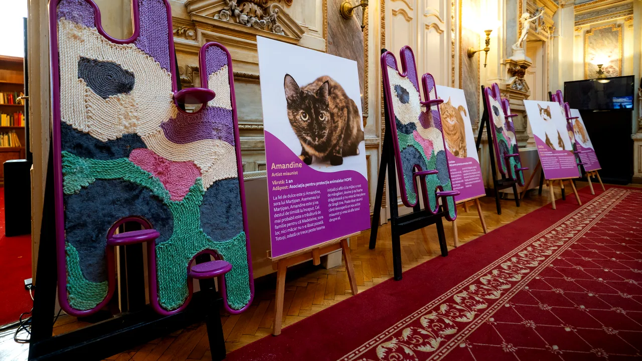 Miaunismul: un nou curent în artă inspirat de creativitatea pisicilor