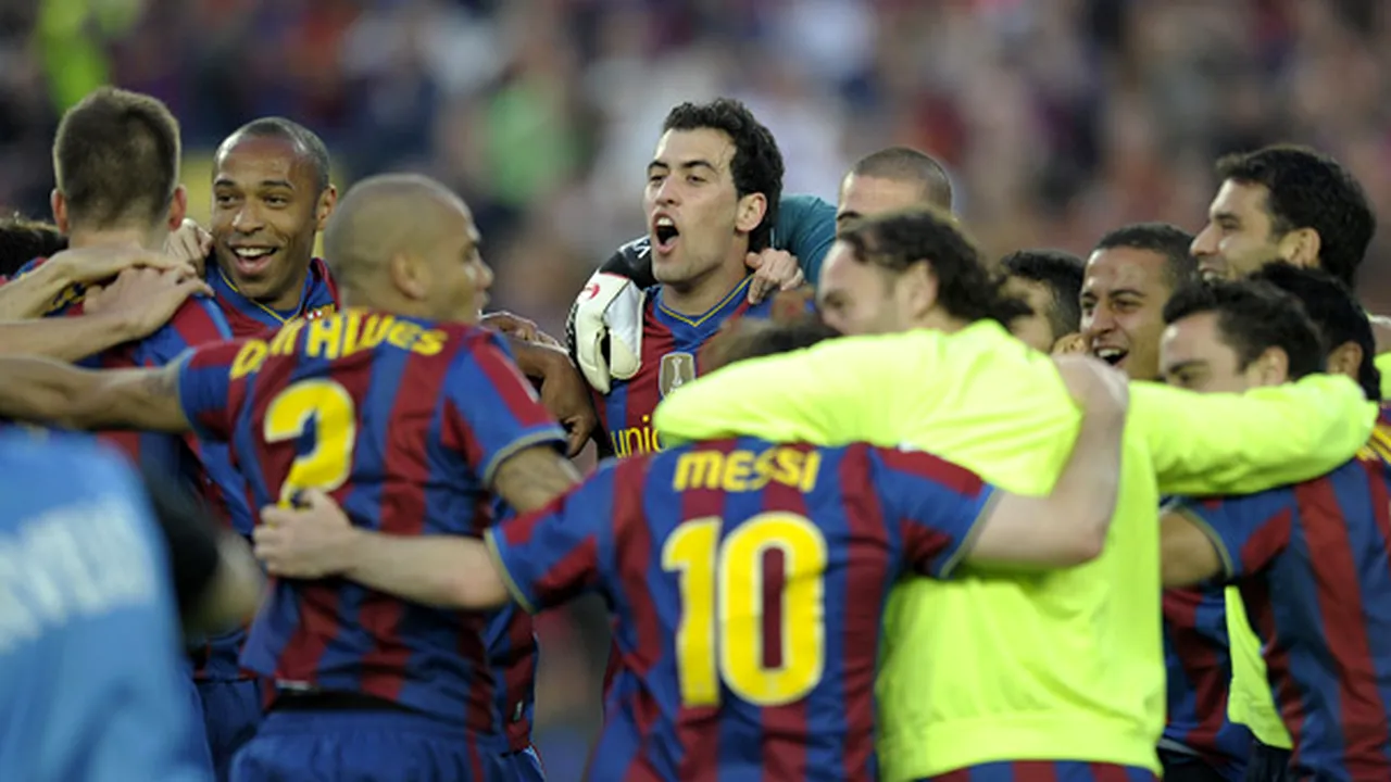 FC Barcelona a câştigat campionatul Spaniei pentru a 20-a oară în istorie
