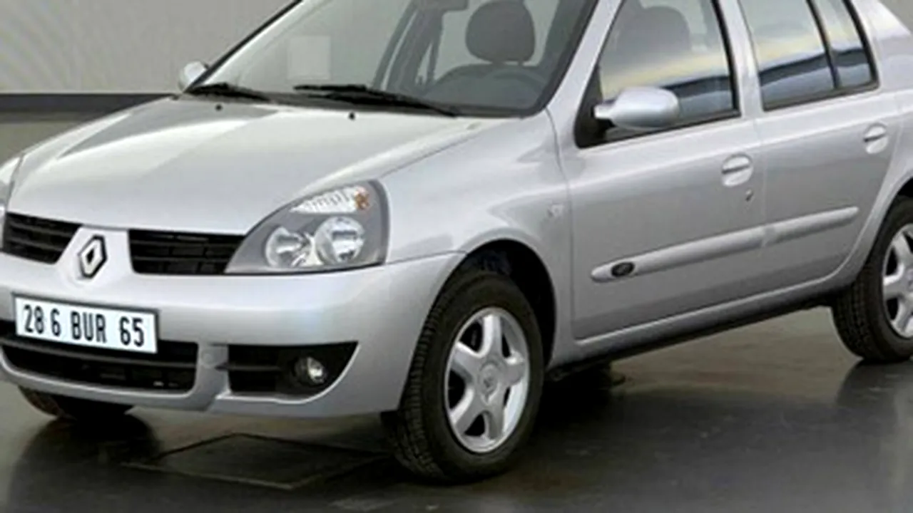 Designul noii versiuni Renault Clio Symbol a fost realizat de ingineri români, francezi şi turci