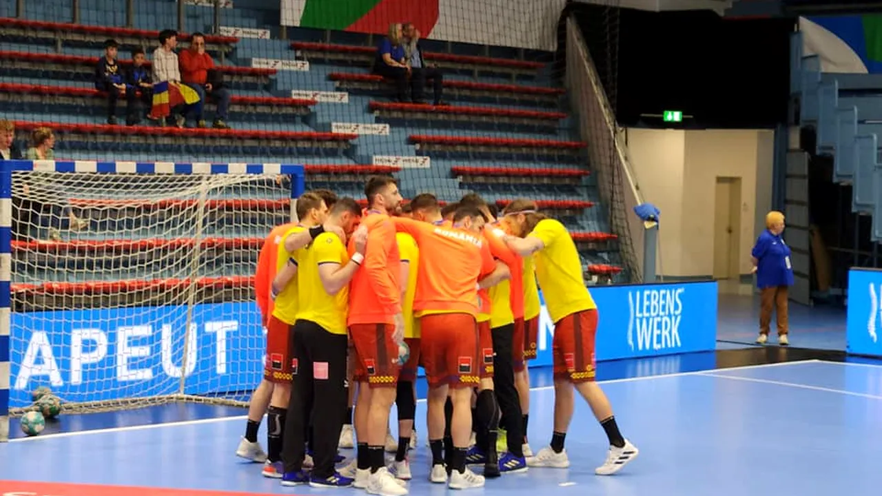 Învinsă de Ucraina, România se califică la europeanul de handbal masculin după 28 de ani