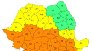 Meteo. Val de căldură în România. Au fost emise avertizări cod galben şi portocaliu valabile până vineri