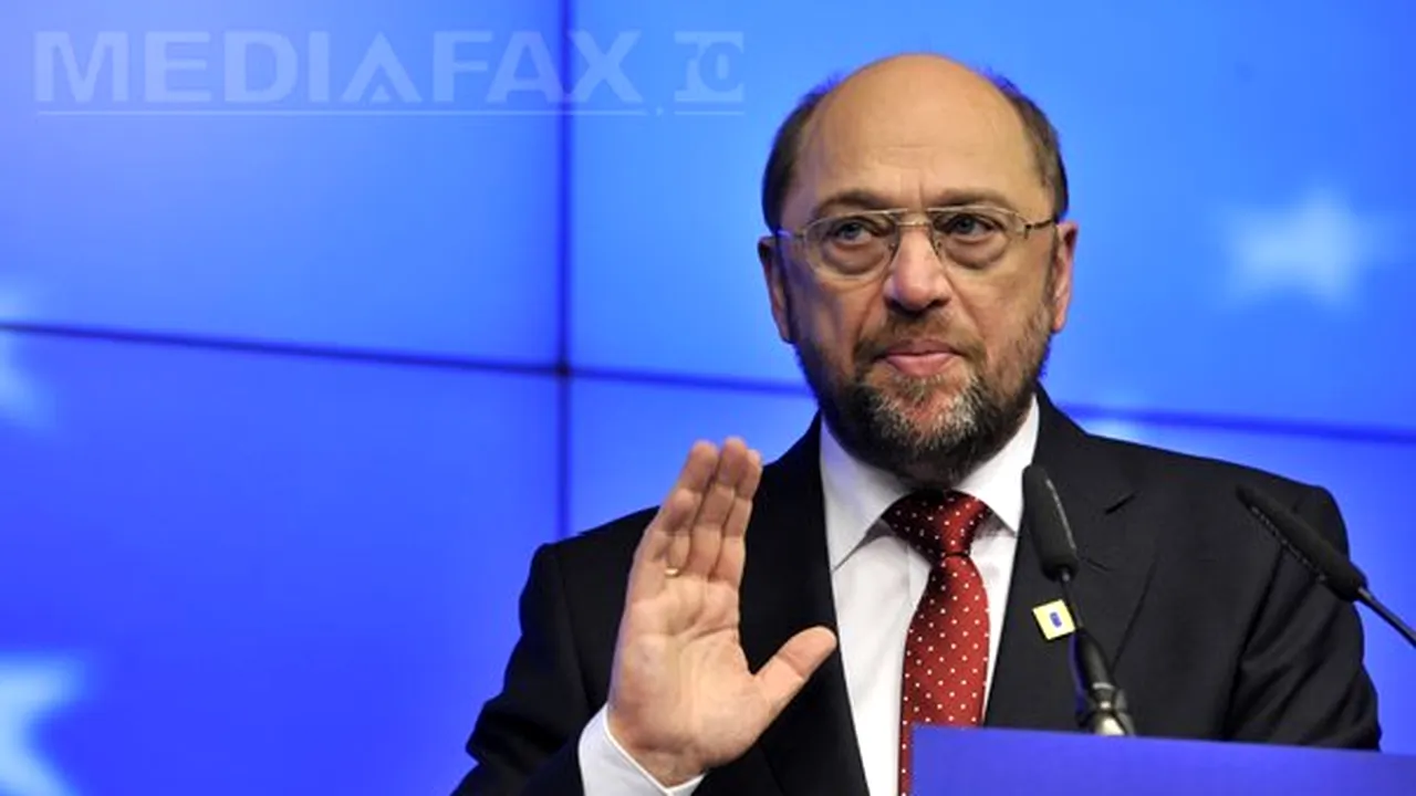 Martin Schulz: România trebuie să aplice imediat recomandările Comisiei Europene