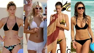 Vedetele şi-au început noul an în bikini - FOTO