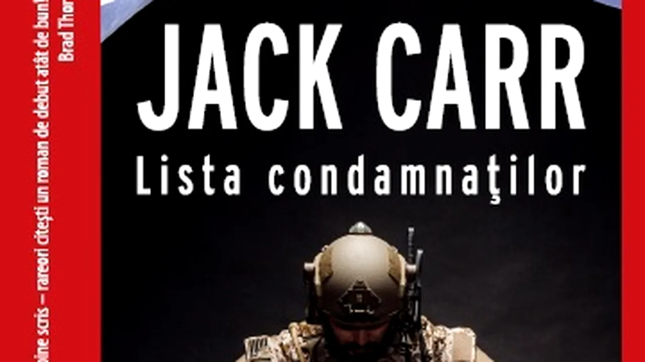 O carte pe zi: „Lista condamnaţilor” de Jack Carr