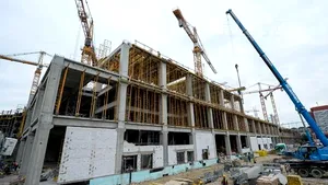 Şantierul Mega Mall: Cum decurg lucrările la cel mai mare mall din capitală şi cum va arăta acesta la final - GALERIE FOTO