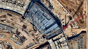 Noi IMAGINI aeriene cu viitorul campus APPLE: Cum arată sediul de 5 miliarde de dolari – FOTO şi VIDEO