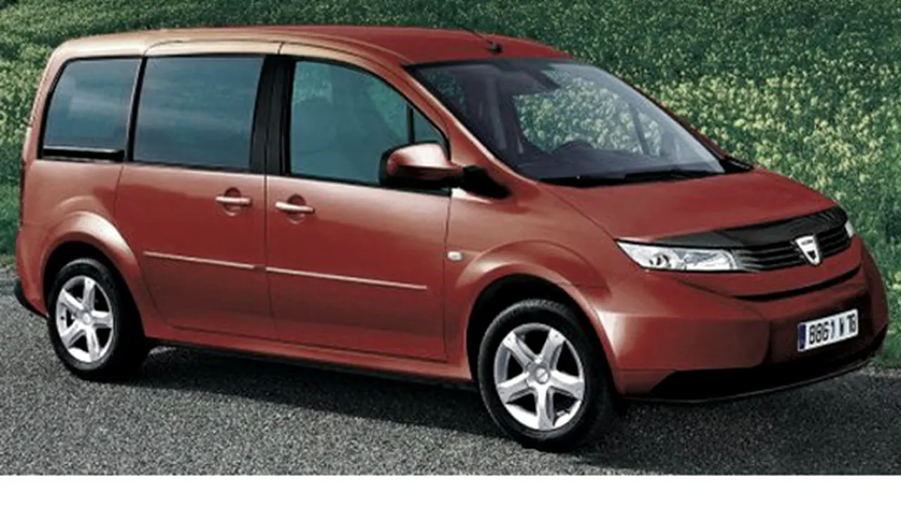Dacia pregăteşte pentru salonul de la Geneva conceptul primului său monovolum