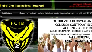 Campanie publică pentru strângere de fonduri în vederea preluării unui club de Liga I