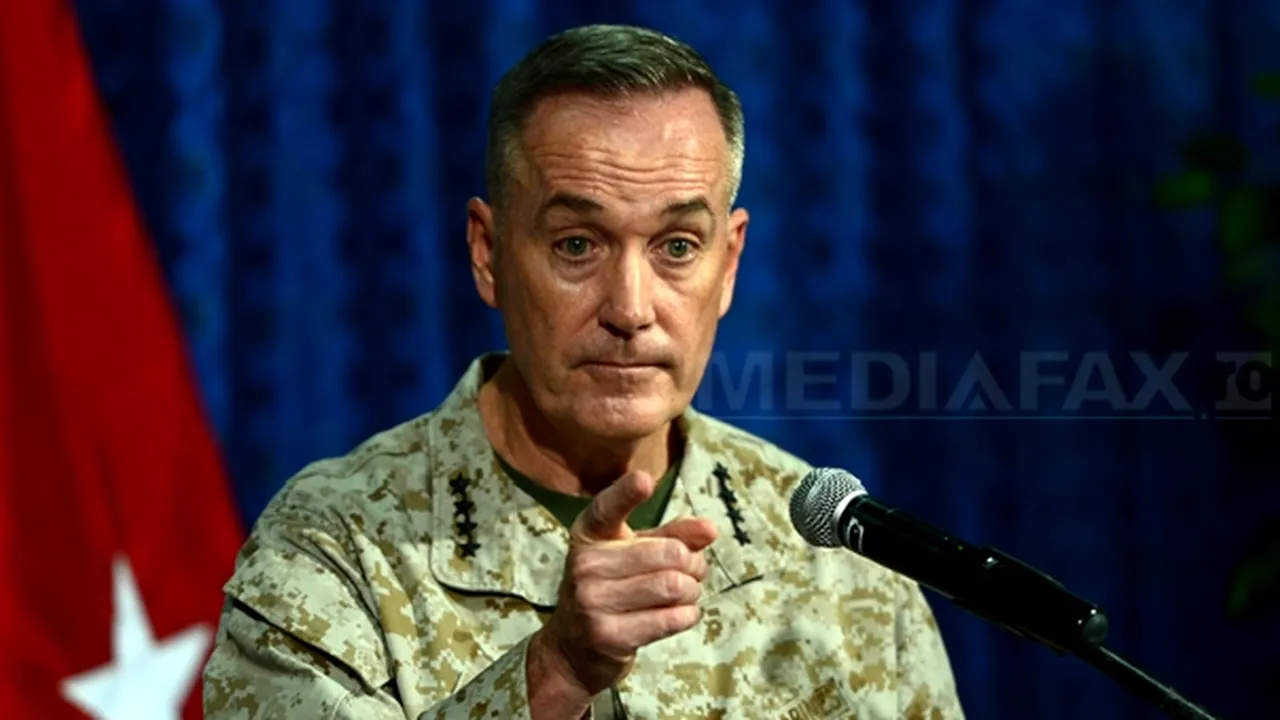 Barack Obama îl va nominaliza pe generalul Joseph Dunford în postul de şef al Statului Major General