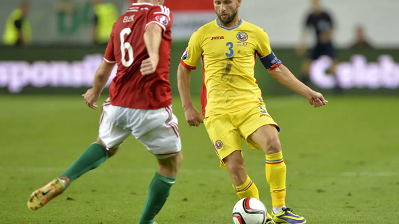 România a REMIZAT cu Ungaria, SCOR 0-0. România ocupă locul doi în grupa F după şapte etape din preliminariile Euro-2016