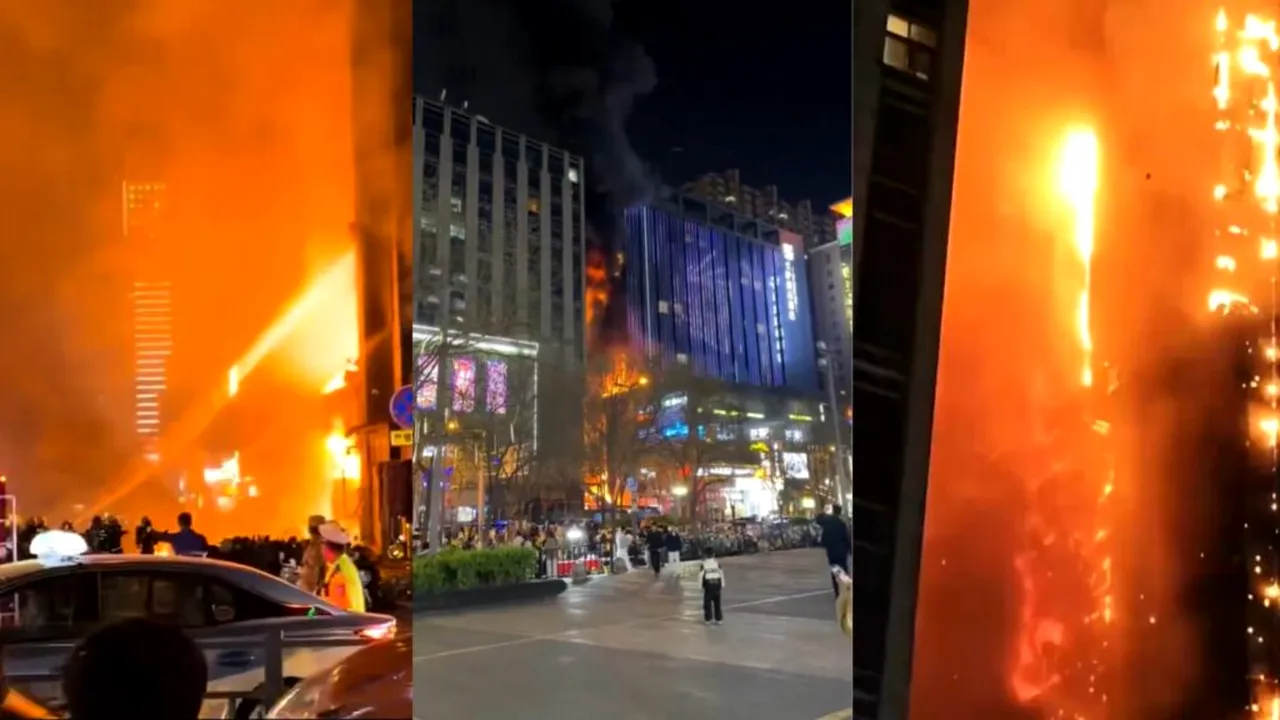 3 morți și 23 de răniți în urma unui incendiu la o clădire din Taiyuan din China