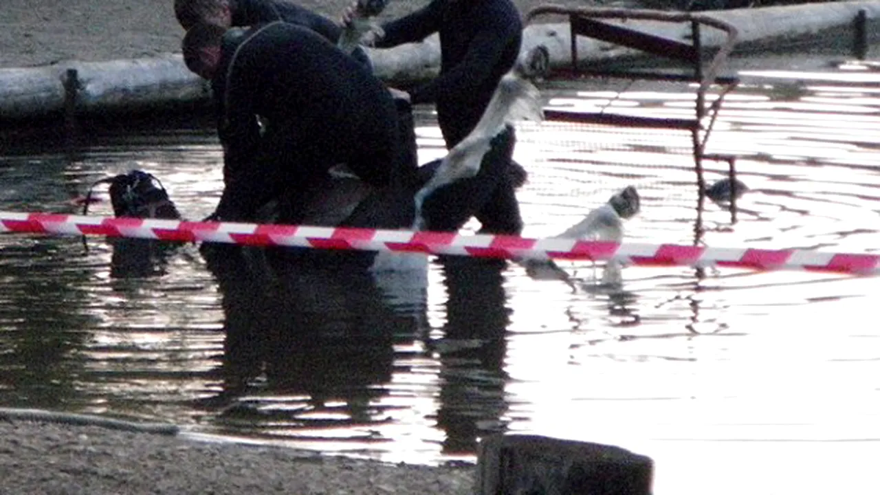 Un ponei a murit după ce a fost aruncat într-un râu cu tot cu cuşca în care se afla. Poliţia a deschis o anchetă