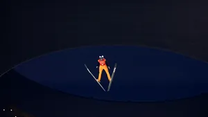 Daniel Cacina, locul 46 la sărituri cu schiurile de la trambulina mare, la Beijing 2022