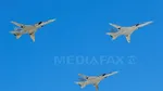 Bombardiere strategice ruse TU-22M3 au patrulat deasupra Mării Negre, escortate de avioane de vânătoare