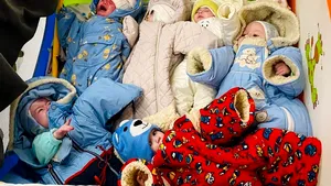 71 de copii au fost evacuaţi dintr-un orfelinat din Sumî după ce au stat două săptămâni în subsolul unei clădiri