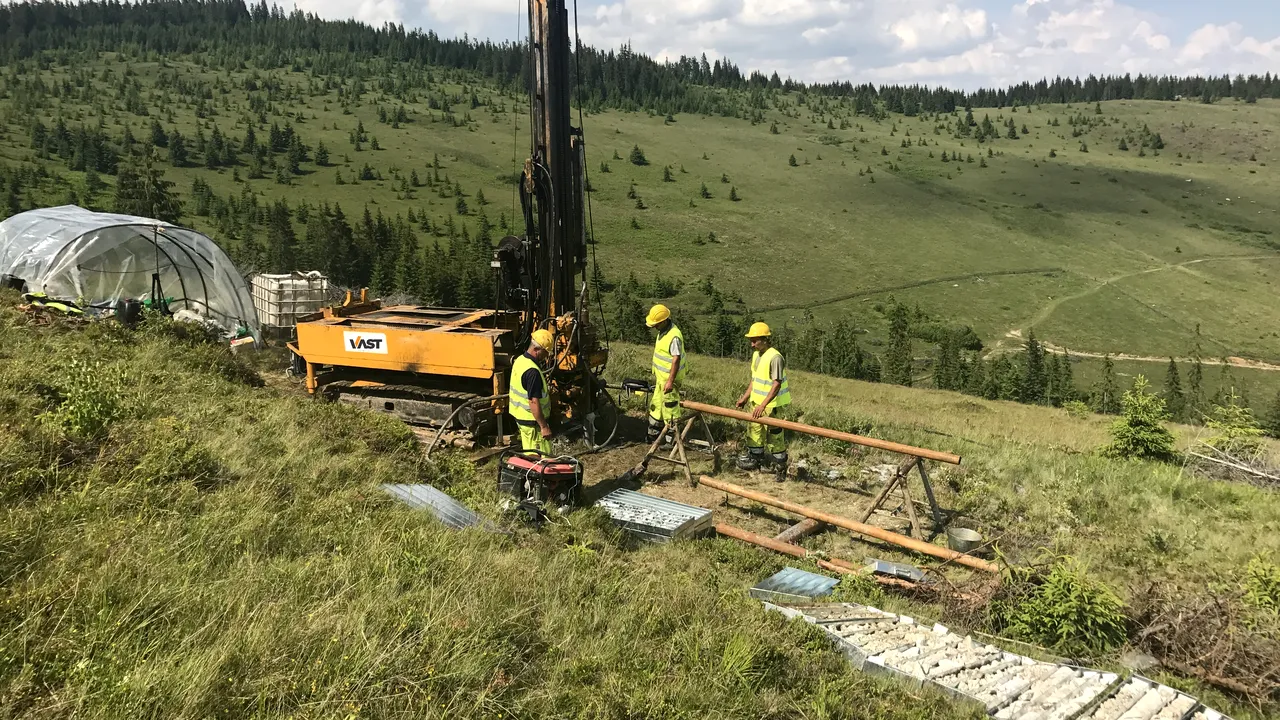 Vast Resources poate dezvolta o nouă carieră polimetalică la Cârlibaba, de unde poate extrage aur