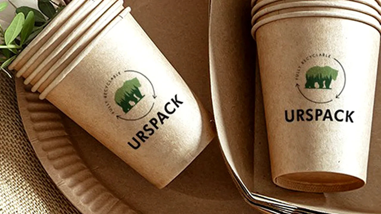Unicul producator de ambalaje biodegradabile personalizate, dedicate exclusiv industriei HoReCa
