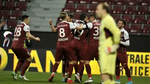 CFR Cluj - Poli Iaşi, scor 2-1, în primul meci din play-off. Omrani a adus victoria în prelungiri