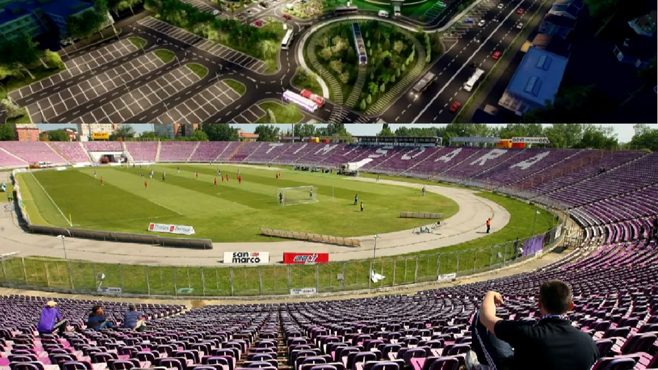 Timişoara va avea un nou stadion. Va fi pe structură metalica şi va avea un număr minim de 9000 de locuri