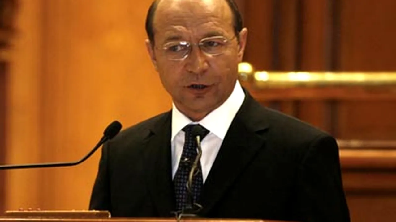 Băsescu: România nu va fi afectată profund de criza financiară din SUA