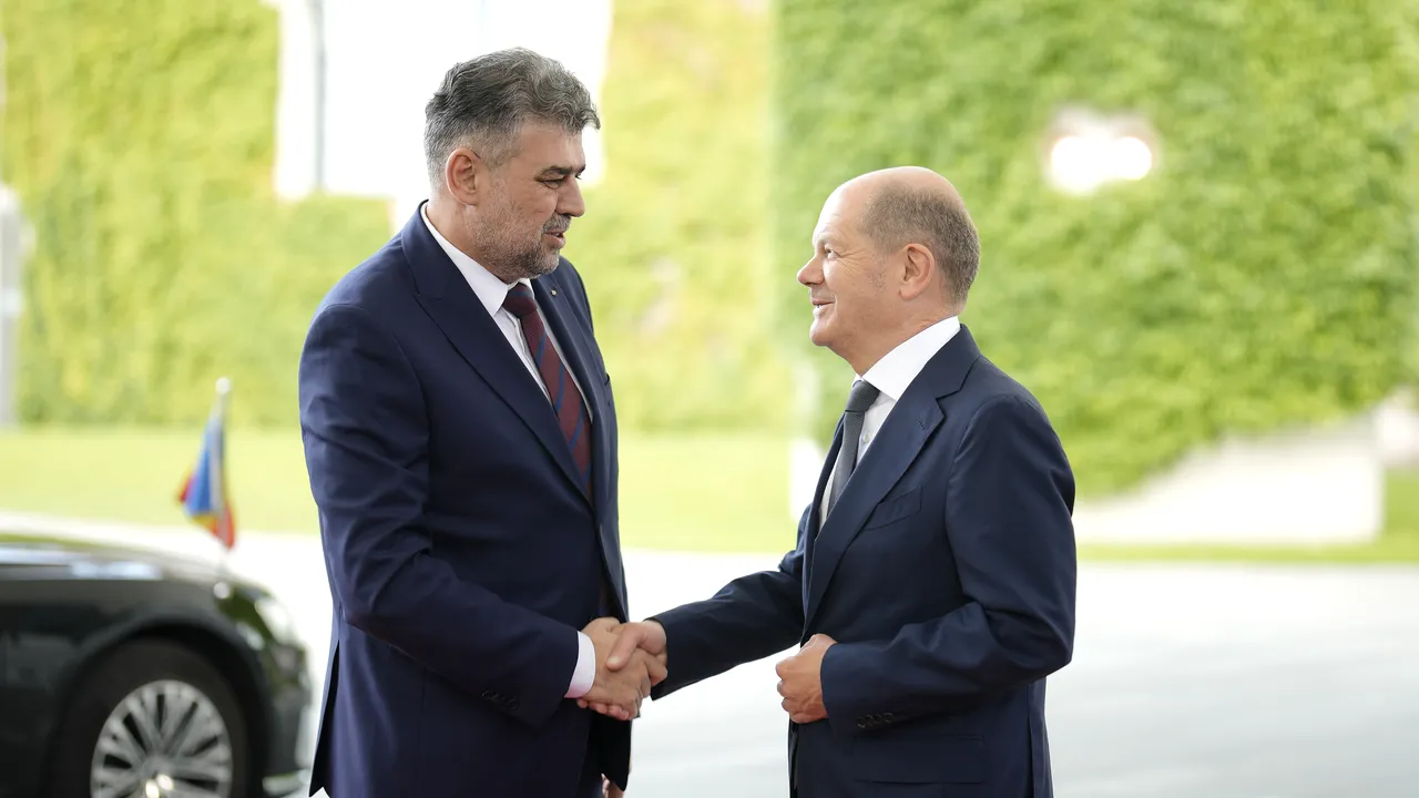 Olaf Scholz salută relaţiile dintre Germania şi România şi cere consolidarea flancului estic al NATO