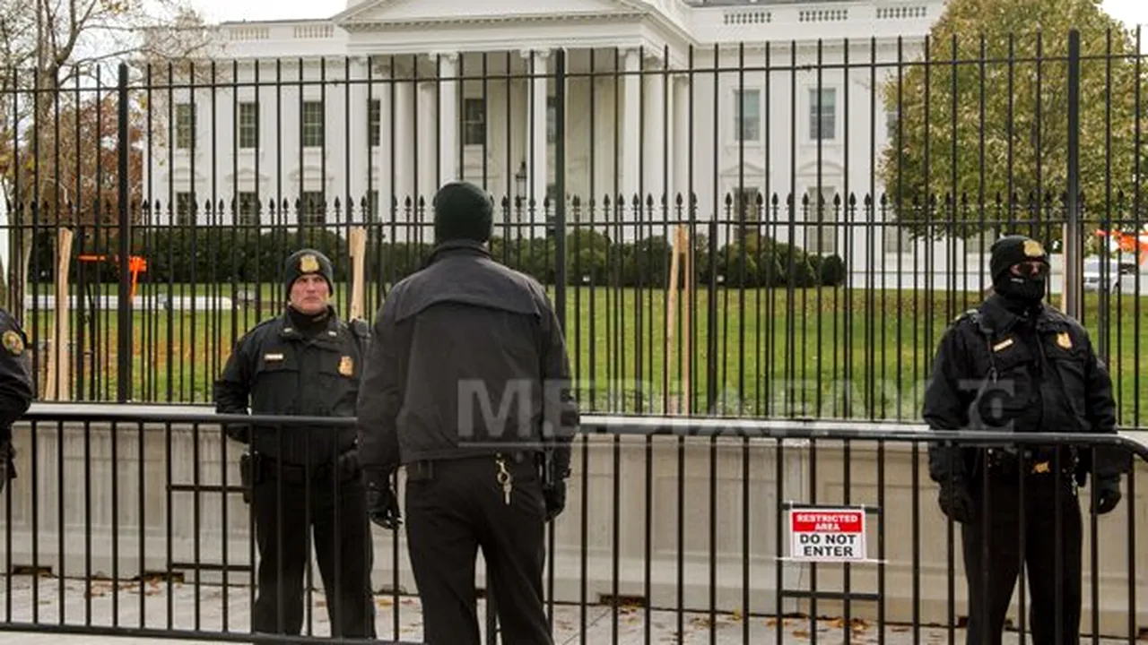 Doi agenţi de rang înalt din cadrul Secret Service, investigaţi pentru un accident la Casa Albă