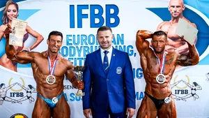 Poliţist din Mehedinţi, medaliat la Campionatul European de Culturism şi Fitness din Spania