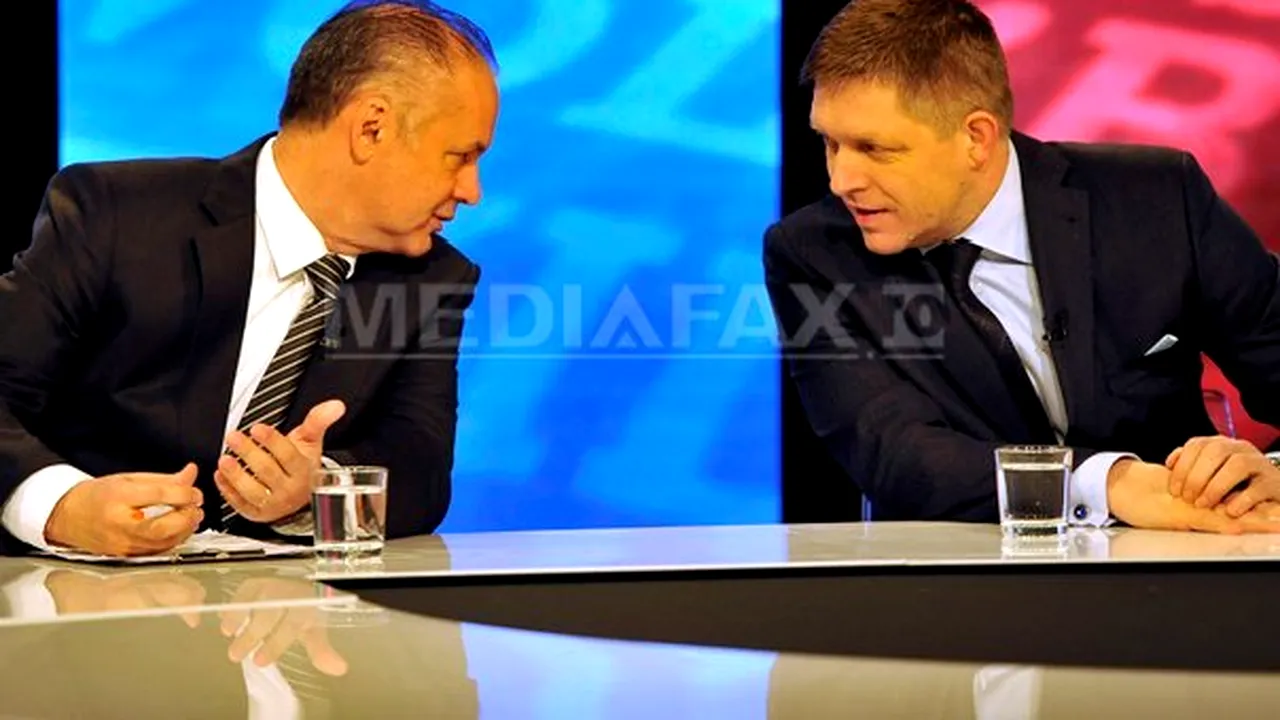 Robert Fico şi Andrej Kiska se vor confrunta în al doilea tur al alegerilor prezidenţiale slovace