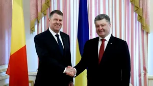 Poroşenko: România şi Ucraina aşteaptă o cursă aeriană Kiev-Bucureşti, o rezolvăm curând
