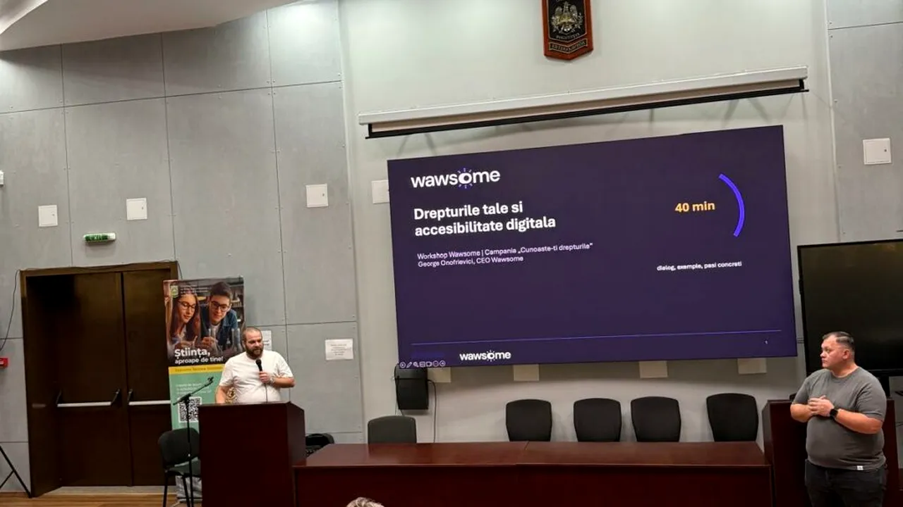 Wawsome la B-Inclusive: accesibilitatea digitală, o condiție pentru o societate cu adevărat incluzivă