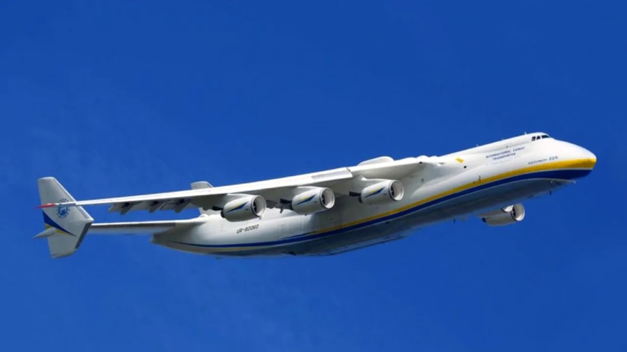 Cel mai mare avion din lume a fost distrus în luptele din Ucraina