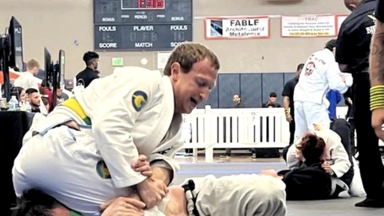 Mark Zuckerberg a câştigat aurul şi argintul în primul său turneu de Jiu-Jitsu