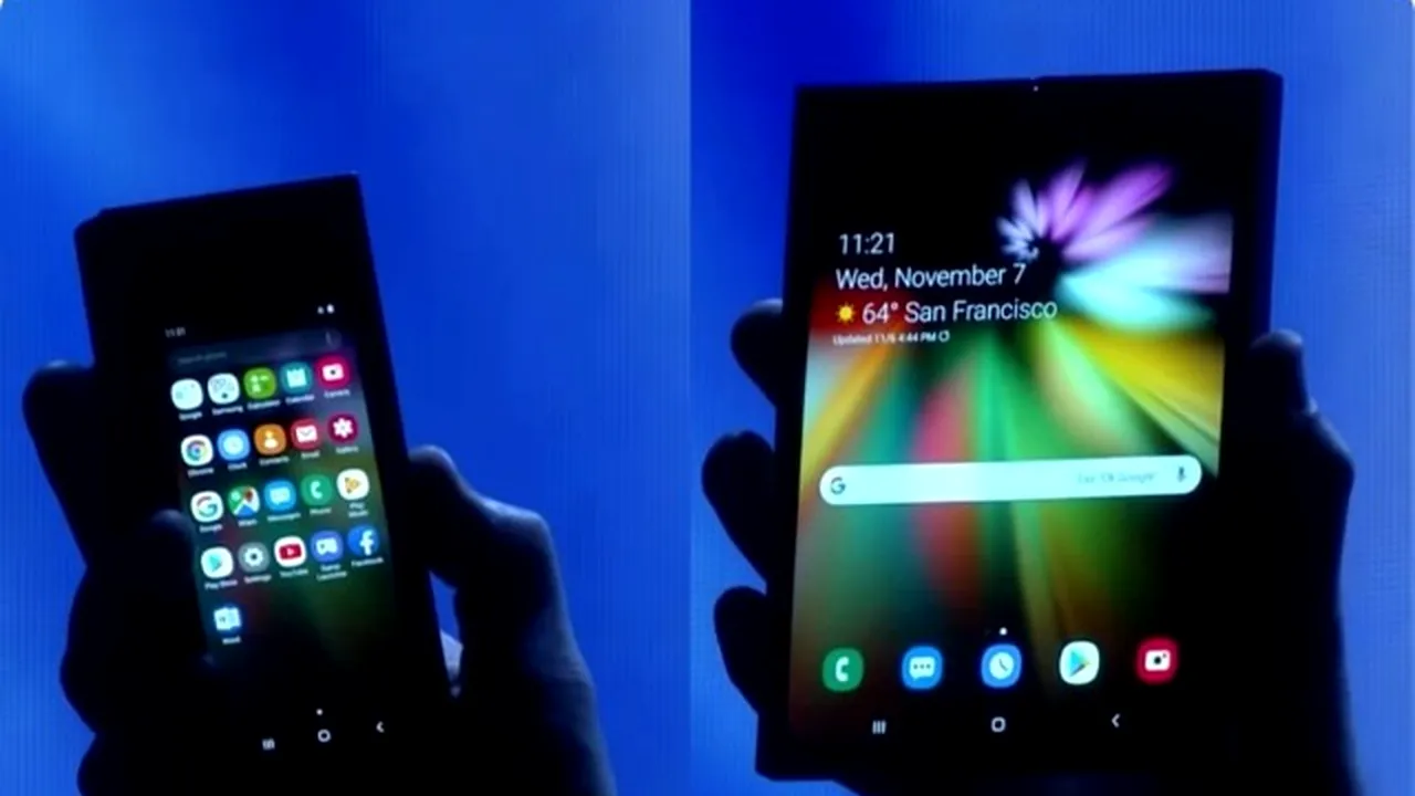 Primul smartphone cu ecran pliabil de la Samsung ar putea avea un preţ „colosal”