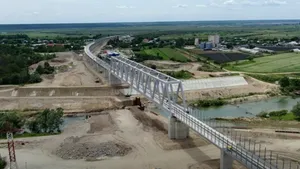 VIDEO | Lucrările la calea ferată București – Giurgiu au ajuns la 19%