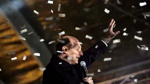 Băsescu a ajuns în Piaţa Sfatului de unde transmite românilor mesajul de an nou