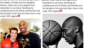 Cristiano Ronaldo şi Luis Figo au postat mesaje identice după moartea lui Kobe Bryant. Controversele create 