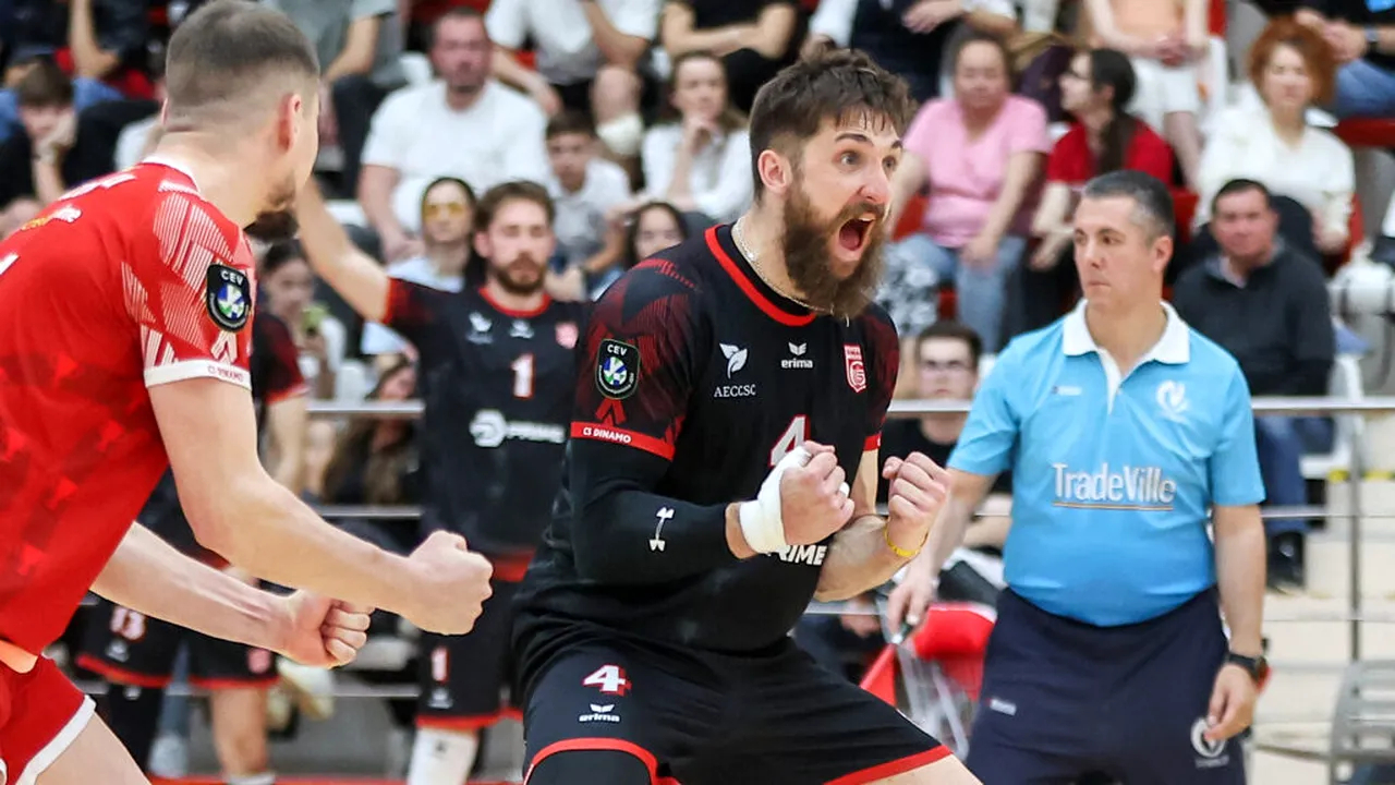 Mircea Peța, cel mai bun voleibalist din ultimii doi ani din campionatul României, rămâne la Dinamo București