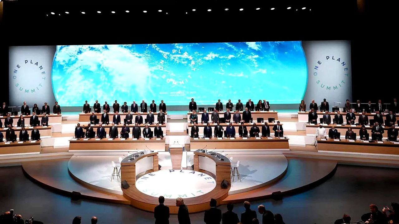 Peste 50 de ţări s-au unit împotriva încălzirii globale după Summit-ul One Planet