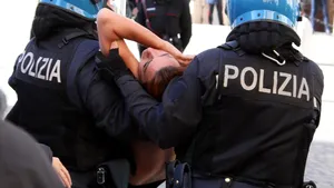 Violenţe în centrul Romei, în cursul unui protest faţă de restricţiile antiepidemice 