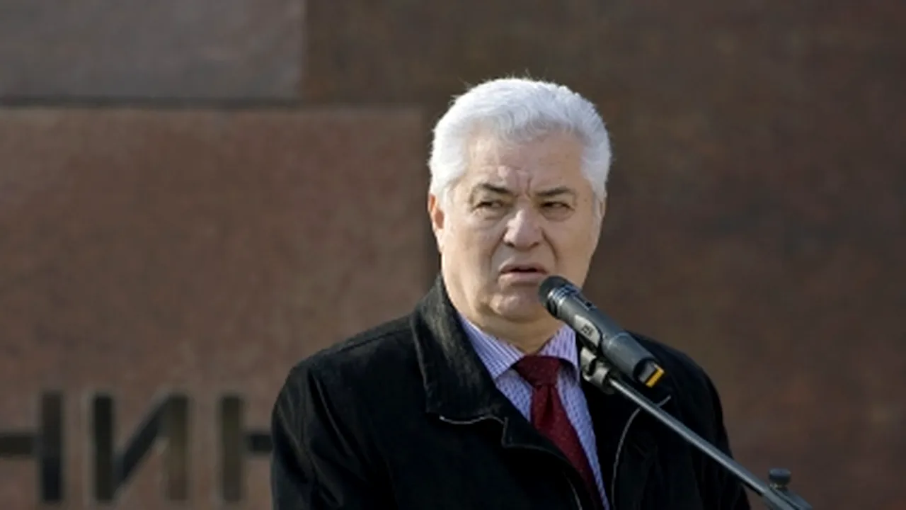 Voronin acuză autorităţile de la Chişinău că vor să unească R.Moldova cu România