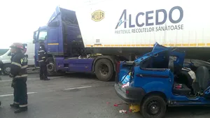 Ilfov: Doi morţi şi cinci răniţi grav, între care doi copii, într-un accident produs la Afumaţi