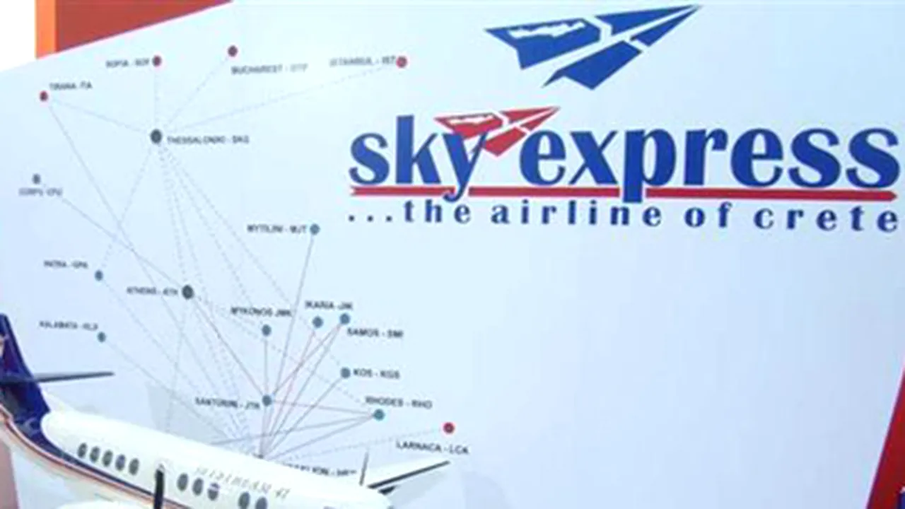 Sky Express a inaugurat cursa directă Bucureşti-Alexandroupolis